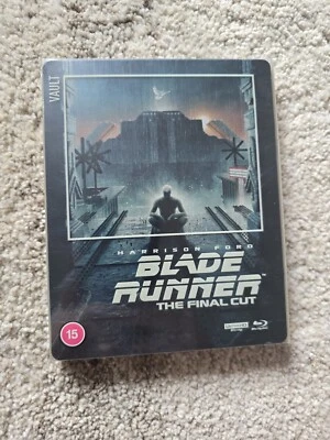 BLADE RUNNER: FINAL CUT -FILM VAULT 4K UHD BLURAY STEELBOOK **NEW & SEALED!** - Image 1 of 4