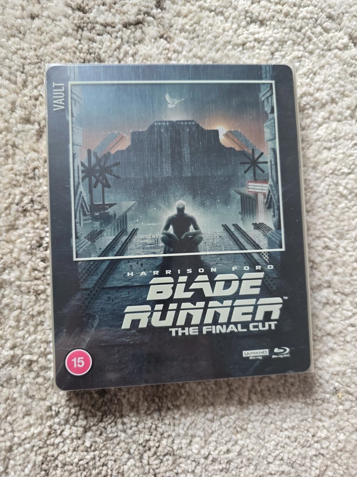 BLADE RUNNER: FINAL CUT -FILM VAULT 4K UHD BLURAY STEELBOOK **NEW & SEALED!** - Image 1 of 4