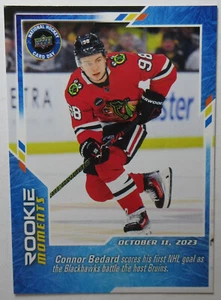 2024 Upper Deck Rookie Moments Connor Bedard #NHCD-31 (#417b) - Picture 1 of 2