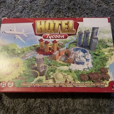 Hotel Tycoon Board Game By Asmodee UK Edition New Unused - Image 1 of 3