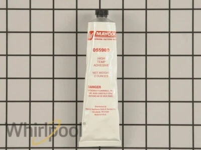 New OEM Whirlpool Maytag Washer High Temperature Adhesive Y055980