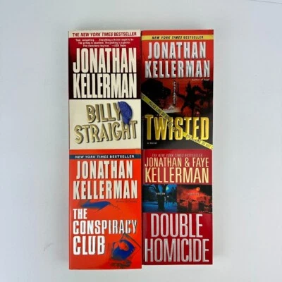 4x Jonathan Kellerman Thriller Suspense Paperback Fiction Novels Books Foto 1 de 4