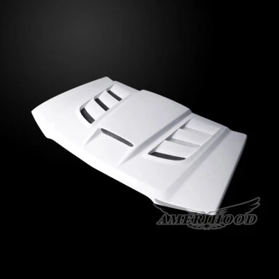 Fits Chevrolet Silverado 2500HD 2003-2004 VIP Style Functional Ram Air Hood - Image 1 of 4