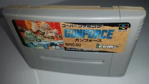 154-03 SUPER NINTENDO SNES FAMICOM SFC GUNFORCE JAPAN - Imagen 1 de 2
