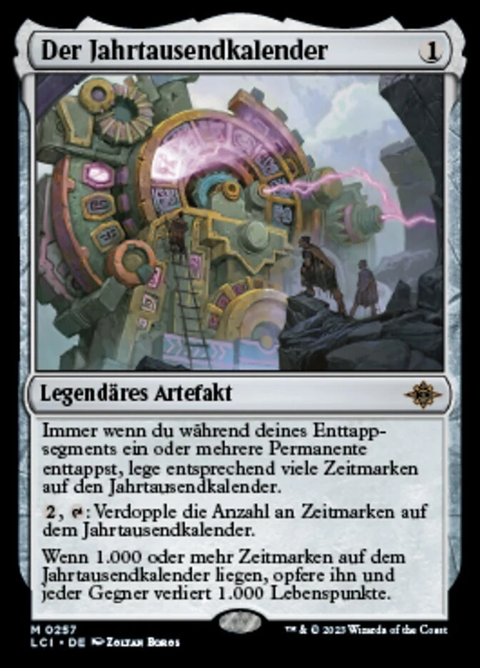 Der Jahrtausendkalender (Millennium Calendar) | NM | ENG | Brother's War Extras - Bild 1 von 1