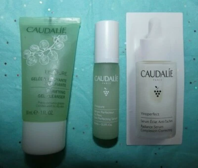 NUEVO CAUDALIE Vinopure Limpiador Suero Perfeccionador Suero Vinoperfect Radiance Foto 1 de 2