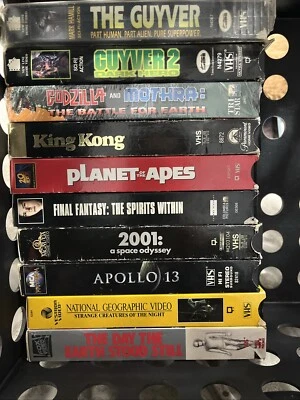 10 Classic Sci-Fi Strange VHS Tapes - Image 1 of 4
