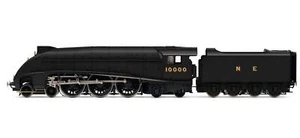 Hornby R30124 OO Gauge LNER, W1 Class 'Hush Hush' Streamlined, 4-6-4, 10000 - Er - Picture 1 of 2