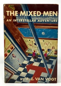 A.E. Van Vogt - The Mixed Men - 1st 1st 1st State Binding - 1952 Gnome Press  - Picture 1 of 7