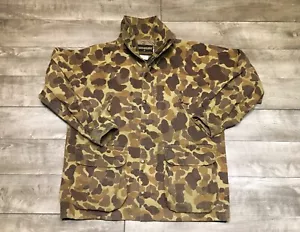 Gamehide Waterproof Coated Jacket Parka Coat Camo Mens Camouflage Size Large - Picture 1 of 11