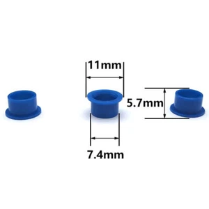100 PCSPlastic Part Pintle Cap Fits Bosch Fuel Injector Repair Kit 11x7.4x5.7 mm - Picture 1 of 2