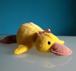 Piumotta 30 cm Peluche "Papera", colore giallo e marrone - Foto 1 di 6