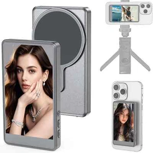 Wireless Selfie Screen for iPhone, Rear Back Camera Monitor for Selfie Vlog L... - Picture 1 of 4