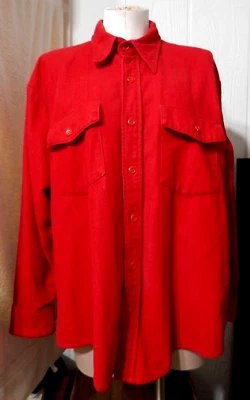 Men's Vintage Duxbak Long Sleeve Flannel Hunting Shirt (XL) - Image 1 of 4