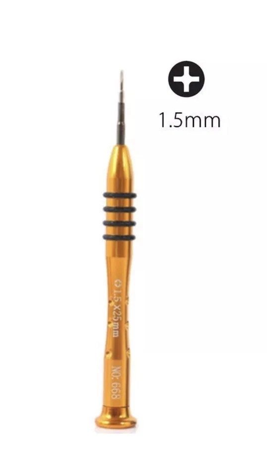 Destornillador magnético de precisión Phillips #000/+1,5 para reparación de smartphone portátil Foto 1 de 2