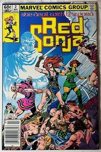Red Sonja She-Devil with a Sword #2 Marvel Comics 1983 VF - Picture 1 of 2