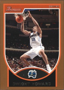 2007-08 Bowman Copper Orlando Magic Basketball Card #2 Dwight Howard /399