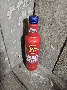 Iowa State Cyclones Bud Light Limited  Football Beer Can Bottom Opened Empty - Picture 1 of 4