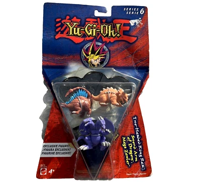 1996 Yu-Gi-Oh Serie 6 Dos Cabezas Rey Rex Espada Brazo de Dragón Mega Zowler Foto 1 de 2