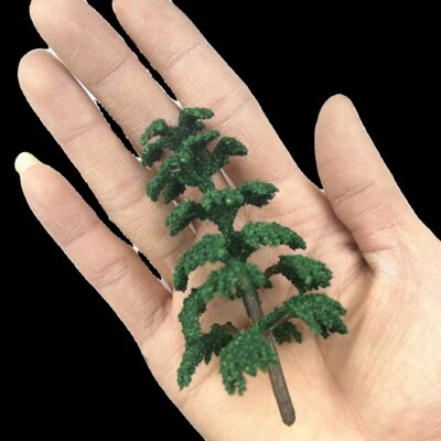 10PC Seasonal Tree Model HO/OO Scale Miniatures Lot Forest Plants Garden Scenery - Image 1 of 4
