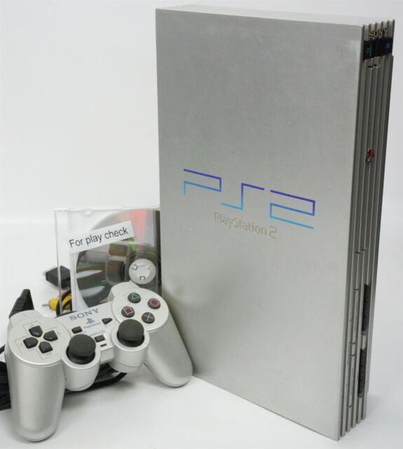 Console PlayStation 2 Slim Prata - Sony - Gameteczone a melhor