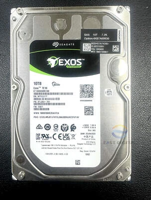 ST10000NM018B Seagate Exos Enterprise 10TB 7.2K 7E10 3.5" SAS Hard Drive - Image 1 of 4