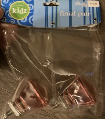 Lote de 2 Acabados de Níquel Cepillado Corte Princesa Rosa CAMBRIA KIDZ Paquete de 2 En Él Foto 1 de 4