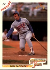 1990 (BB) Elite Senior League #60 Tom Paciorek