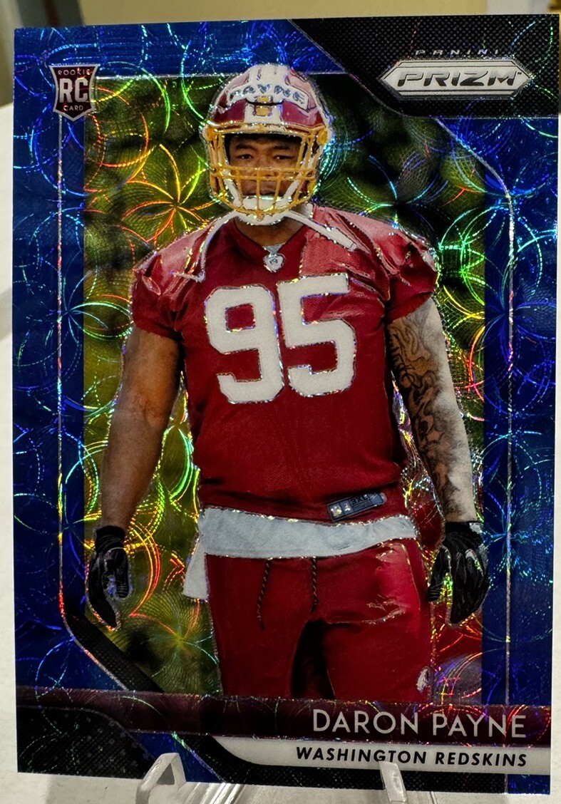 2018 Panini Prizm Daron Payne Rookie Blue Scope /99🔥