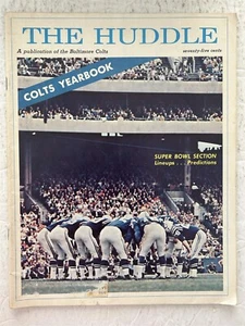 1970 The Huddle BALTIMORE Colts Yearbook JOHNNY UNITAS Shula 1969 Colts Review - Picture 1 of 1