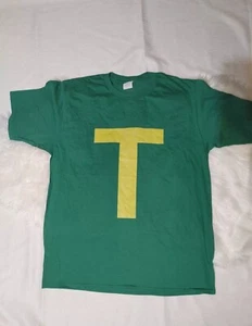 Tee "T" Chipmunk Theodore | Size Male L | Color Green - Picture 1 of 3
