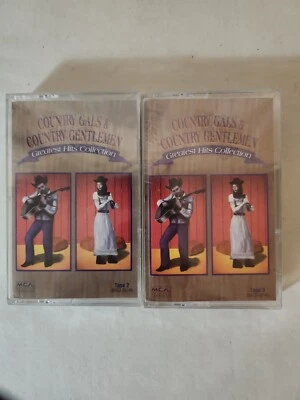 Country Gals & Gentlemen Greatest Hits Collection Tapes 2 & 3 Cassette Tape -NEW - Image 1 of 4