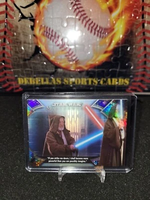 Star Wars Topps Masterwork 2022 Obi-Wan Kenobi Quote OB1-8 #/299 - Image 1 of 2