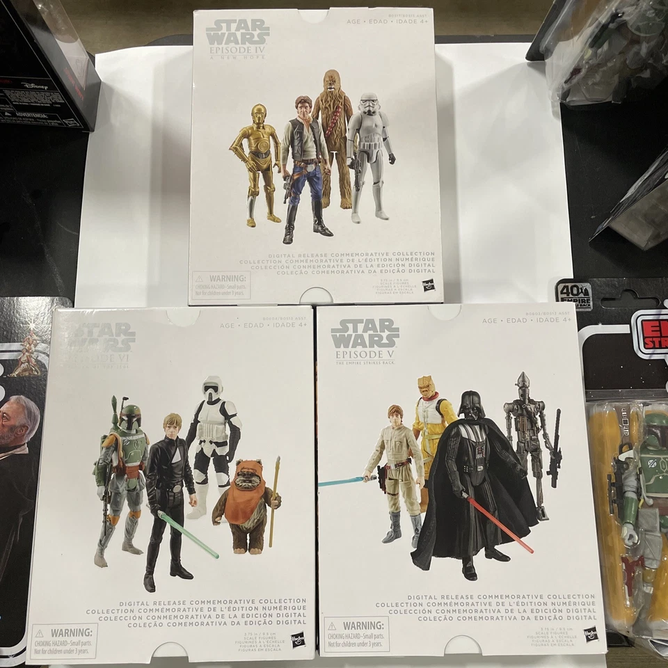 Star Wars Digital Release Episode IV Action Figures 2014 Hasbro 4