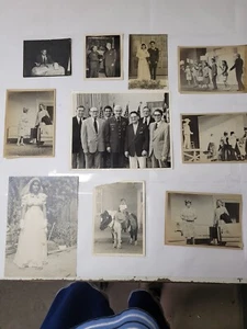 vintage photos lot of 10  / me1328 r2 t1 - Picture 1 of 2