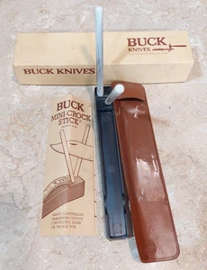 Vintage Buck Knife #140 Mini-Crock Stick Messerschärfer / Honer - ohne Griff - Bild 1 von 2