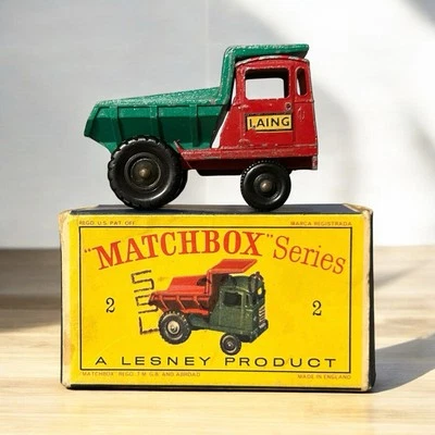 火柴盒 MB#2 Muir Hill Dumper 带原装盒 — 第 1/4 张图片