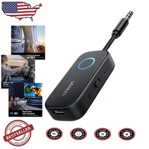 Transmisor de avión Bluetooth 5.2 para AirPods, doble par, batería de 27 horas - Imagen 1 de 11