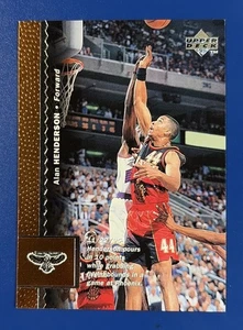 1996-97 Upper Deck Basketball Alan Henderson Atlanta Hawks #2 - Picture 1 of 2