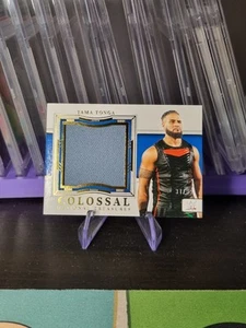 2024 National Treasures WWE Tama Tonga CMM-TT Colossal Materials Mat Relic /99 - Picture 1 of 3
