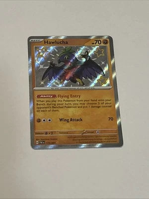 Hawlucha 175/091 SV: Paldean Fates Holo - Image 1 of 2