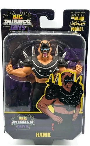 Boneco de ação Big Rubber Guys Road Warriors Hawk [novo brinquedo] - Imagem 1 de 1