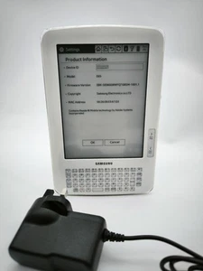 Samsung E65 e-Reader White Tablet - Picture 1 of 4