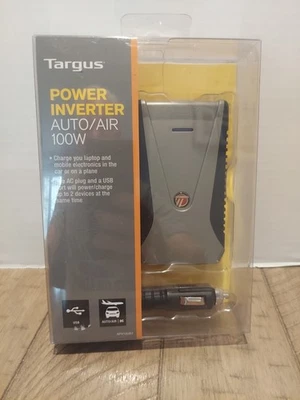 Nuevo Targus 100W Slim Power Inversor Auto Air Modelo APV10US1 Foto 1 de 4