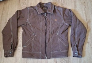 Ariat Brown Vintage Jacket Western Outerwear Paisley Size M - Picture 1 of 9