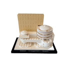LEGO Architecture Solomon R. Guggenheim Museum 21004 Complete (NO BOX) (RETIRED)