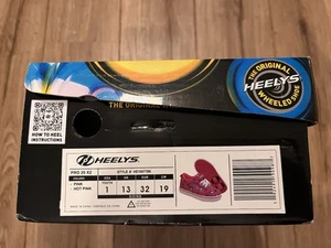 Heelys Kids Pink Size 13 UK Skate Shoes - Picture 1 of 5
