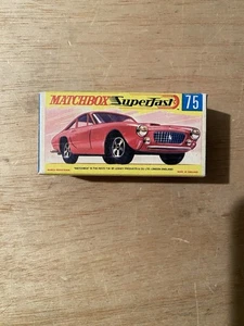 Matchbox Lesney Superfast MB75 Red Ferrari Berlinetta With Original Box - Picture 1 of 10