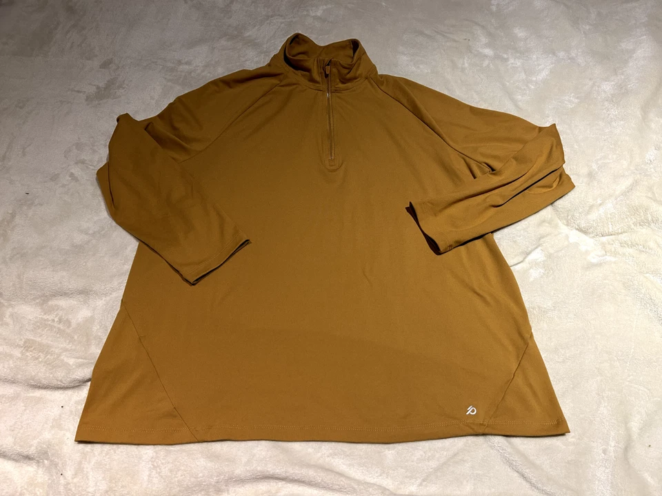 Pullover, Shirt, Sportshirt, Unterziehshirt, Troyer, Stretch, Gr. XL - Bild 1 von 1