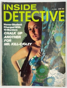 Inside Detective Magazine, June 1973, Vintage True Crime Stories, Pulp - Bild 1 von 6